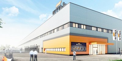 The new STILL logistics centre in Hamburg has a foundation consisting of around 2,800 FRANKI simplex piles.