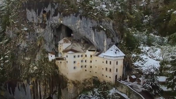Castle built in a rock