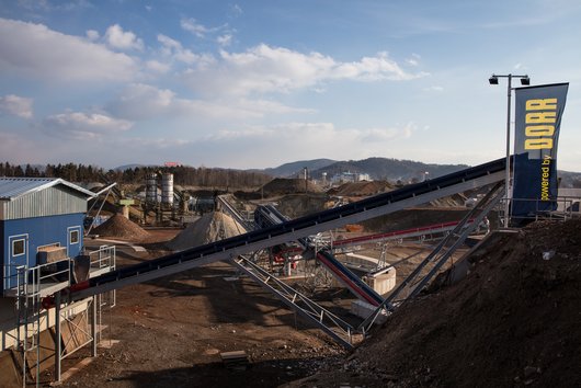 The Pirka recycling plant was constructed in just six months.