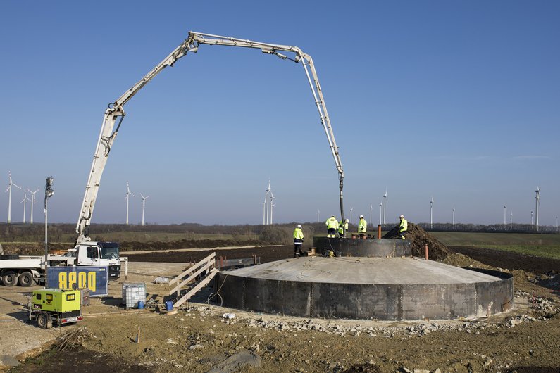 Wind farm Mönchhof (c) PORR